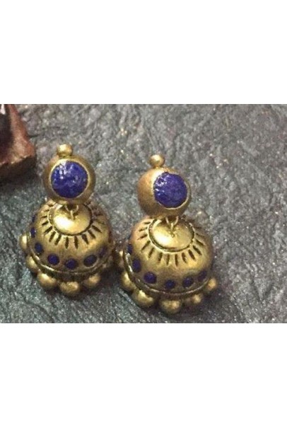 Handpainted Terracotta Jewellery – Ear rings Handpainted Terracotta Jewellery – Ear rings